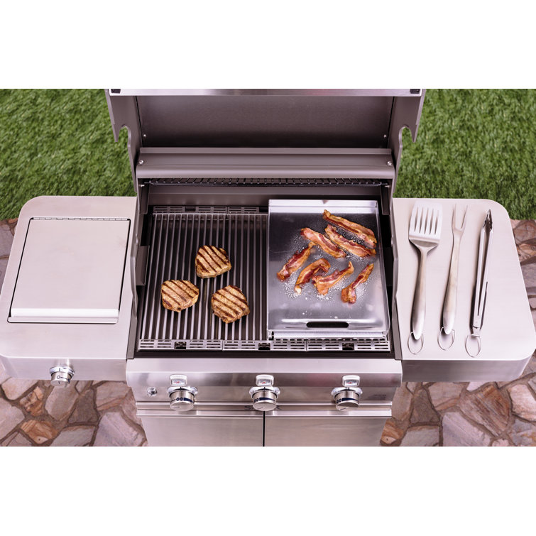 SABERGrills Stainless Steel Dishwasher Safe Grill Griddle & Reviews